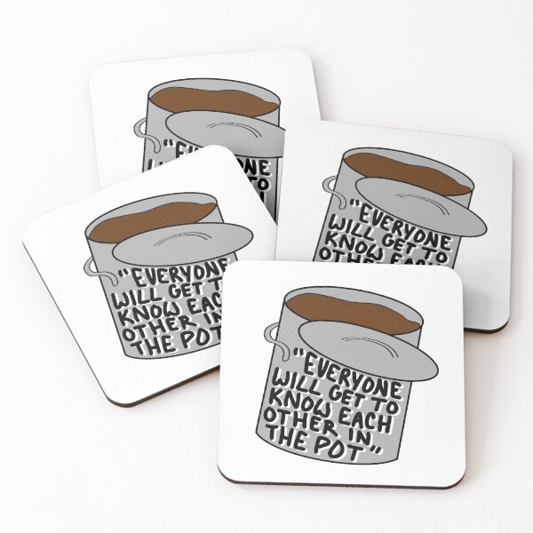 Item preview, "everyone will get to know each other in the pot" -kevin malone designed and sold by shorsairplane.