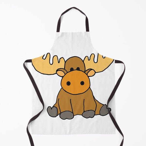Item preview, Cute Funny Baby Moose Cartoon designed and sold by Nature's Fancy.