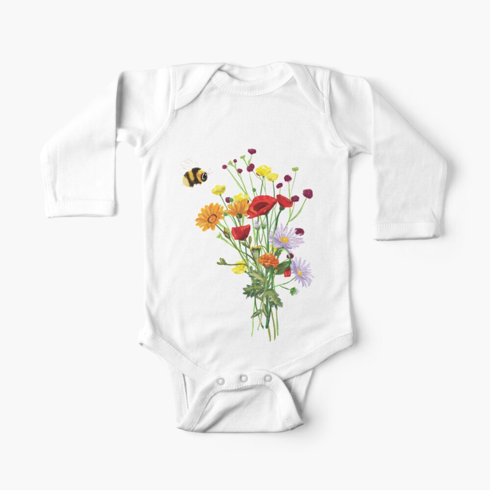 Item preview, Long Sleeve Baby One-Piece designed and sold by beccajemz.