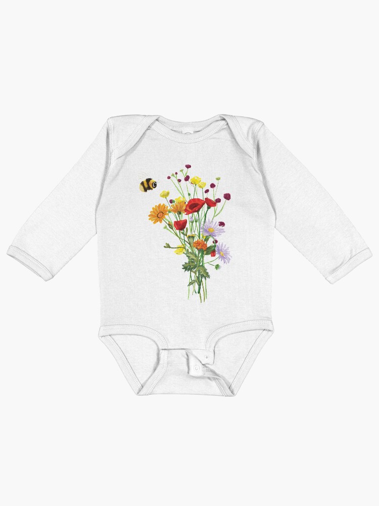 Thumbnail 1 of 2, Baby One-Piece, A Bee Sees designed and sold by beccajemz.