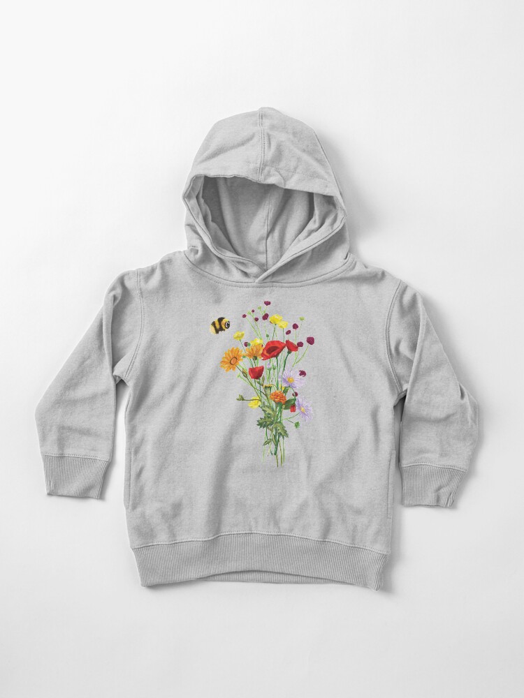 Thumbnail 1 of 5, Toddler Pullover Hoodie, A Bee Sees designed and sold by beccajemz.
