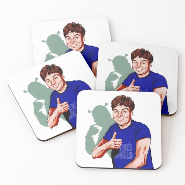Item preview, Mike Myers - An illustration by Paul Cemmick designed and sold by TIGERDAVER.