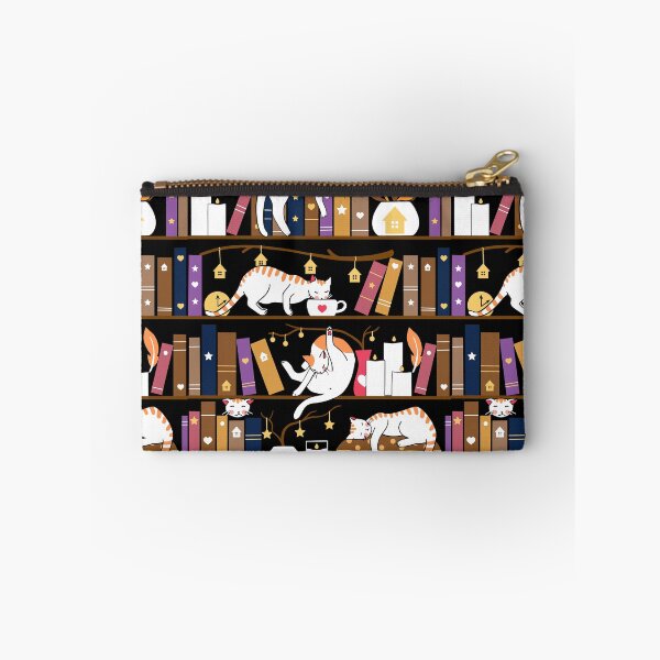 Item preview, Library cats - caramel chocolate designed and sold by Elenanaylor.