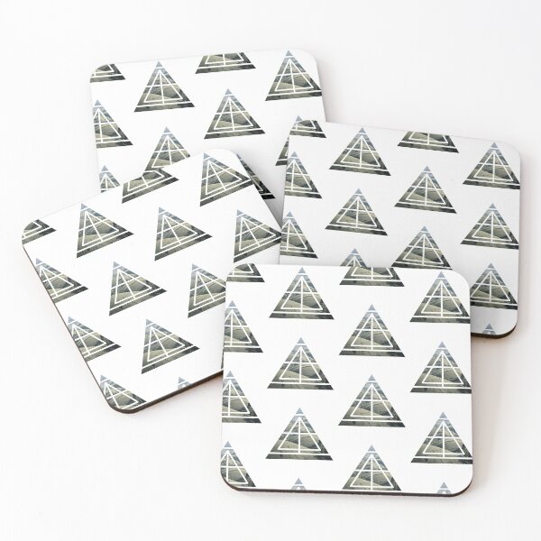 Item preview,  Geometric Shape Landscape scene inside shape designed and sold by Designhub1000.
