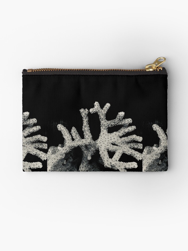 Thumbnail 1 of 4, Zipper Pouch, More Coral designed and sold by QandQs.
