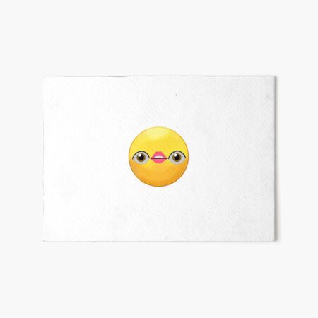 Cute Eye Emoji Art Board Prints for Sale