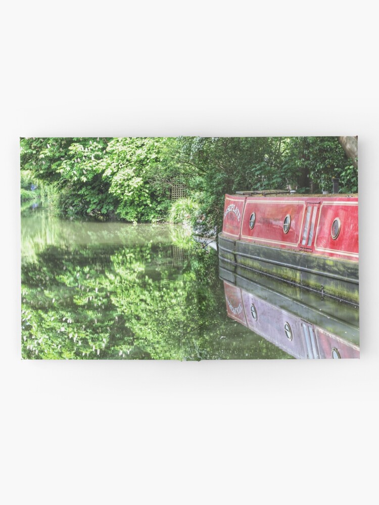 Alternate view of Dreamy Oxford Canal in May Hardcover Journal