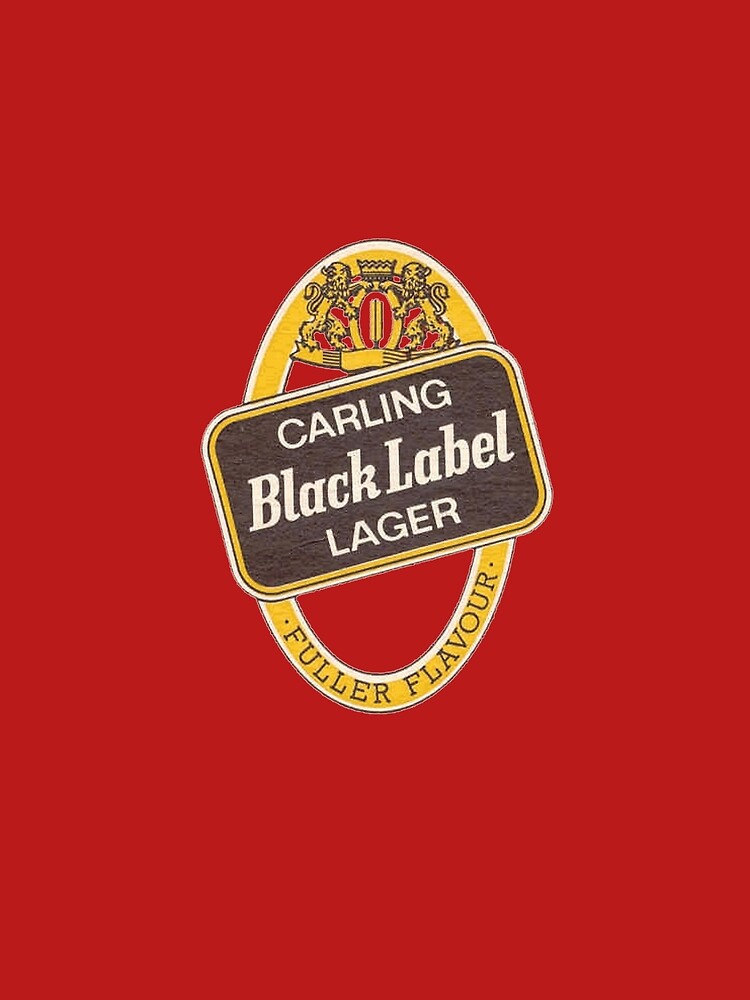 carling black label t shirt