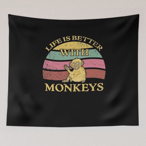 Item preview, Life is Better With Monkeys designed and sold by sesa10.