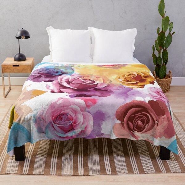 Item preview, Watercolor Roses designed and sold by B & K     Store.