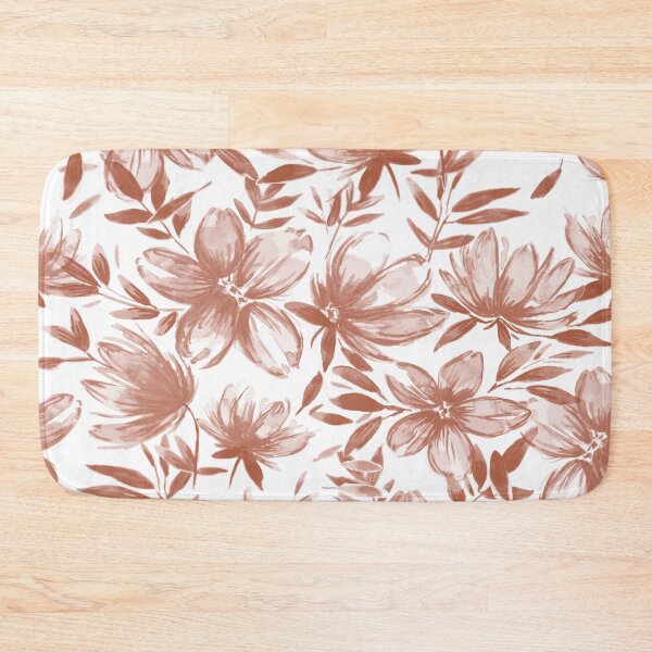 Item preview, Brown Watercolor Flowers designed and sold by B & K     Store.