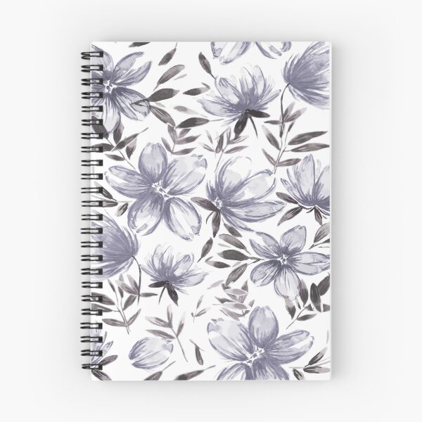 Item preview, Gray Watercolor Flowers designed and sold by B & K     Store.