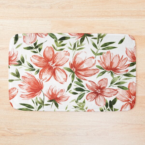 Item preview, Red Watercolor Flowers designed and sold by B & K     Store.