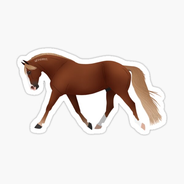 Aperçu de l'œuvre Mustang marron clair - Equine Rampaige créée et vendue par equinerampaige.