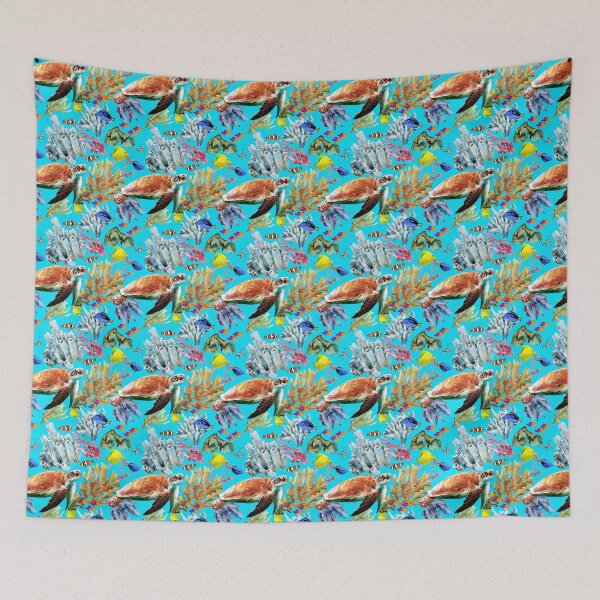 Item preview, Coral Reef Pattern designed and sold by cleverclarinet.