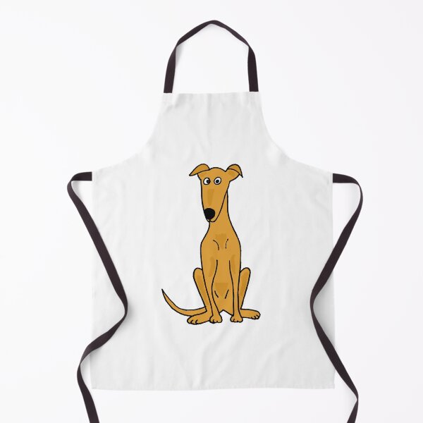 Item preview, Cute Sitting Fawn Greyhound Racing Dog designed and sold by Nature's Fancy.