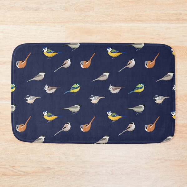 Item preview, Tit Bird Pattern Birding Birder Ornithologist Gift designed and sold by Patterntastic.