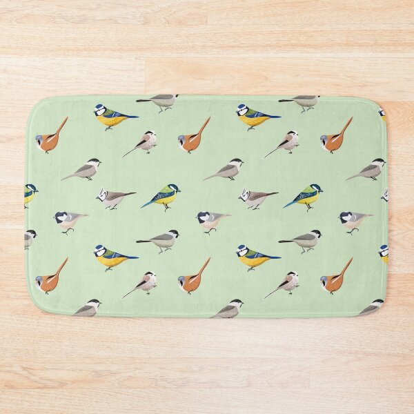Item preview, Tit Bird Pattern Birdwatching Animal Birder Gift designed and sold by Patterntastic.