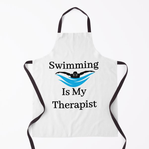 Item preview, Swimming is my therapist designed and sold by Water Sports and Safety.