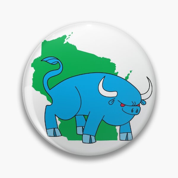 Item preview, Babe the Blue Ox Seeing Red Wisconsin State designed and sold by Pkfridley.