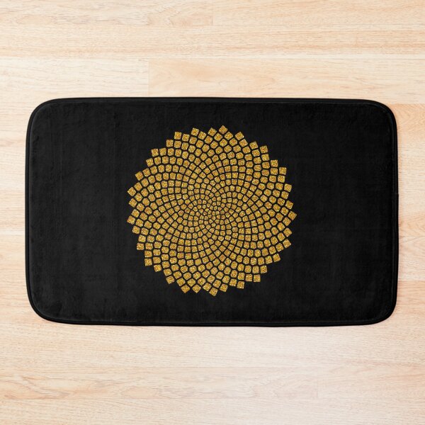 Item preview, Sunflower, Seed, Fibonacci, Spiral, Golden Ratio, Math, Geometry designed and sold by nitty-gritty.