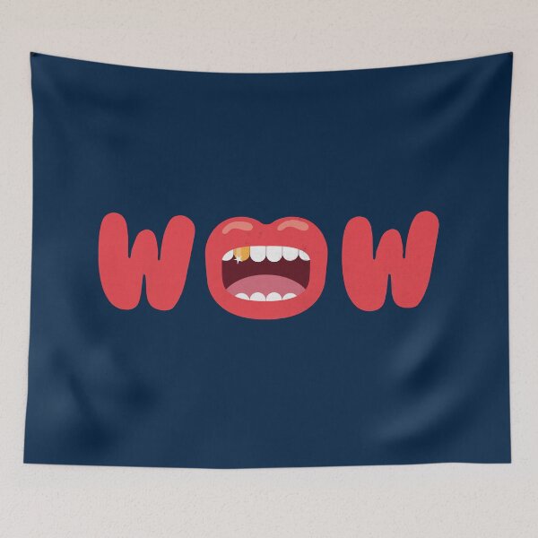 Item preview, Wow Screaming mouth with gold tooth designed and sold by SOMA APPAREL.