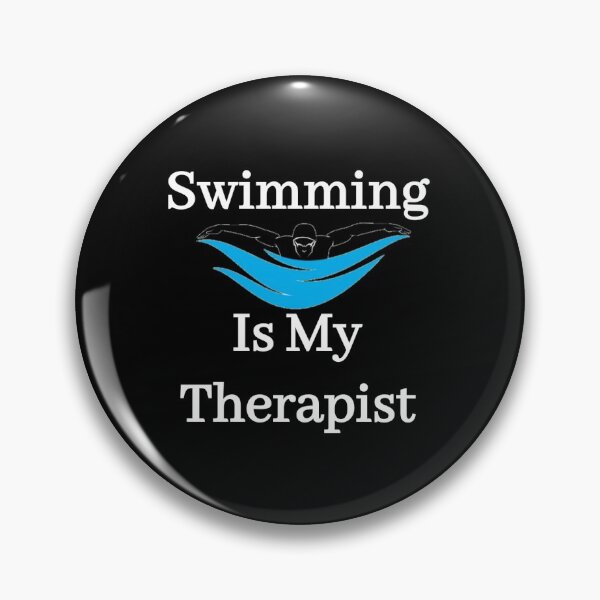 Item preview,  Swimming is my therapist  designed and sold by Water Sports and Safety.