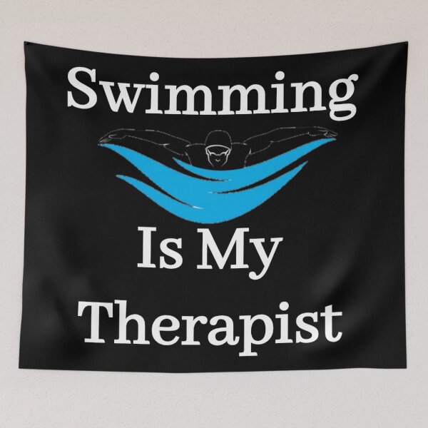 Item preview,  Swimming is my therapist  designed and sold by Water Sports and Safety.