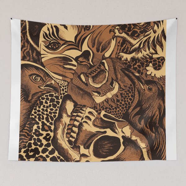Item preview, Animal print designed and sold by fishtower.