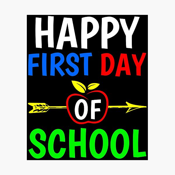 Item preview, Happy First Day Of School 2020 Gift Funny School designed and sold by naworas.