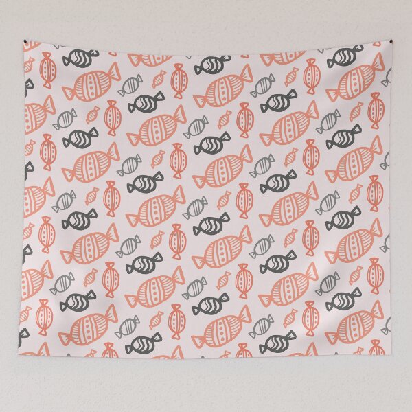 Item preview, Toffees - Overall Graphic Pattern in Tribal Art Style  GC-091-01 designed and sold by GraphicCharms.