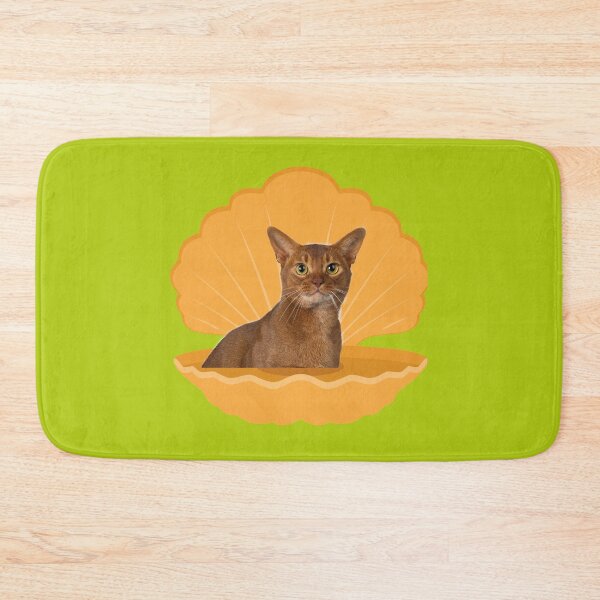 Item preview, A cat sits inside a conch designed and sold by esm75.