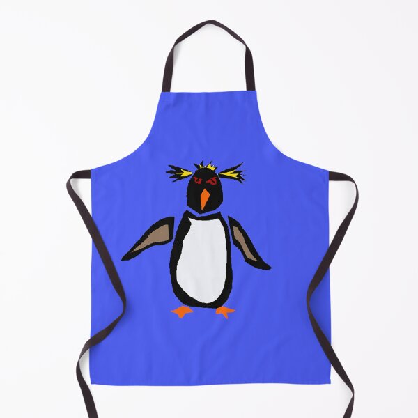 Item preview, Cool Funny Rockhopper Penguin Original Art designed and sold by Nature's Fancy.