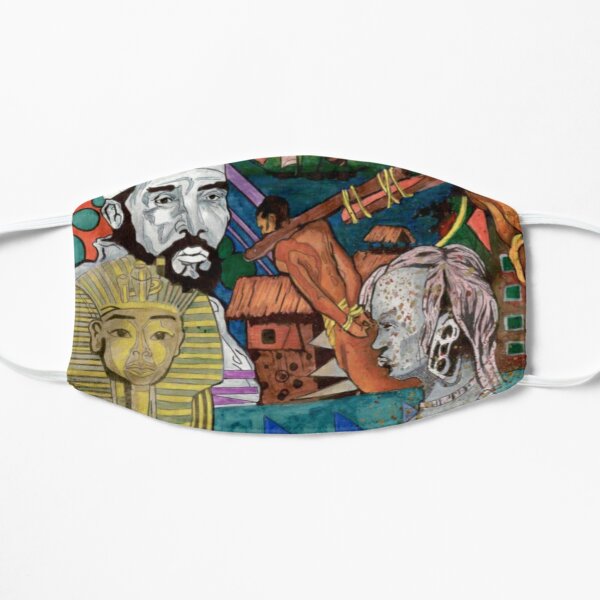 African History. Then and Now Mask