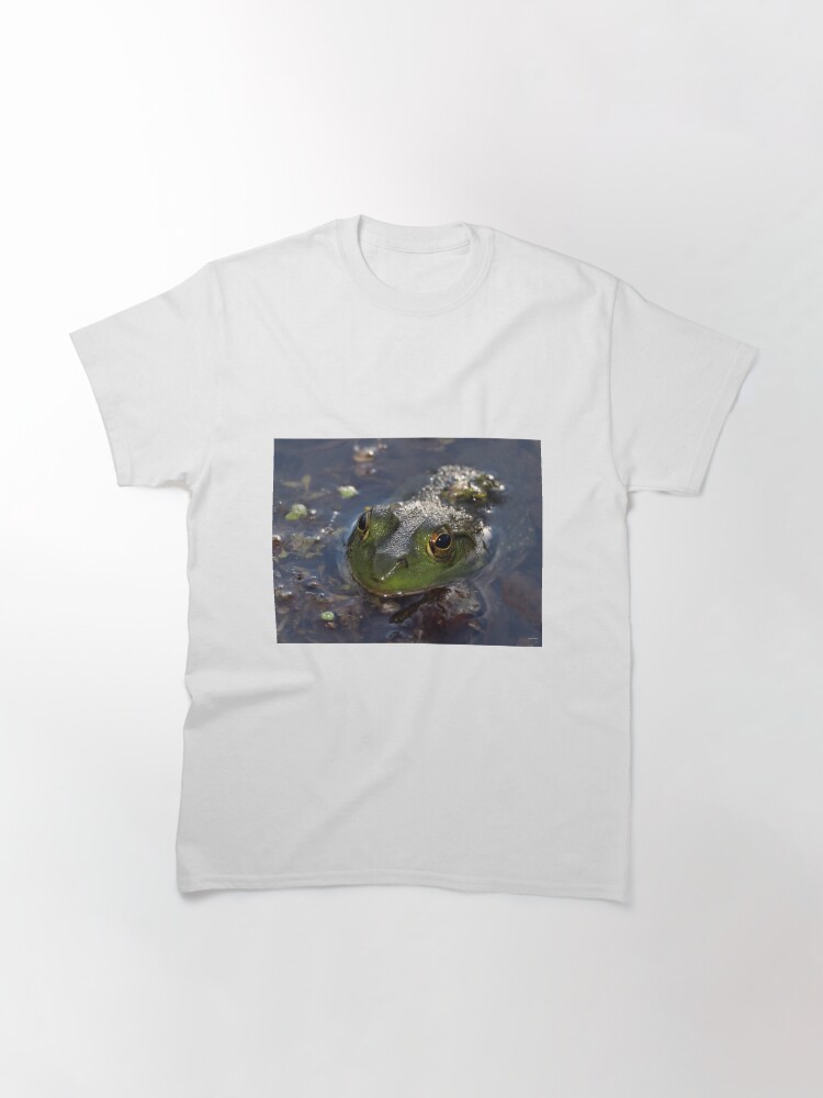Alternate view of Green Frog Face Classic T-Shirt