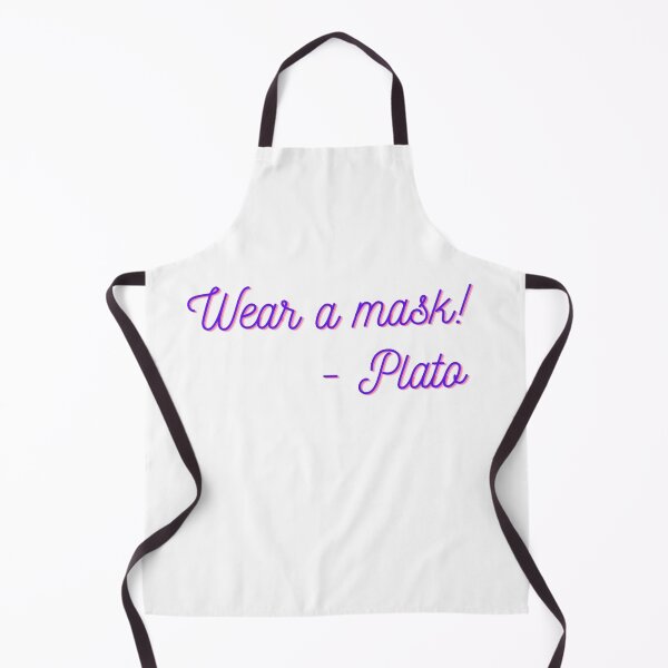 Item preview, Wear a mask (Plato) designed and sold by Daimonia51.