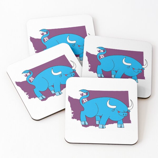 Item preview, Babe the Blue Ox Seeing Red Washington State designed and sold by Pkfridley.
