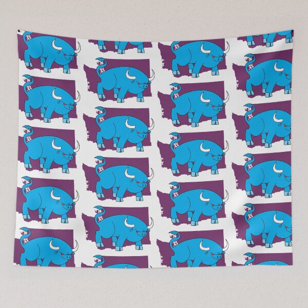 Item preview, Babe the Blue Ox Seeing Red Washington State designed and sold by Pkfridley.