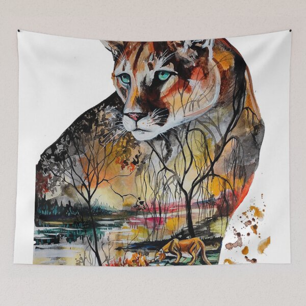 Item preview, Hd Wallpaper Tiger, designed and sold by Mubaraka A.
