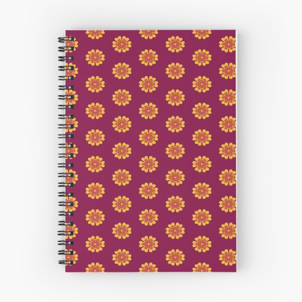 Item preview, Yellow Flowers on Red Floral Print designed and sold by RootSquare.