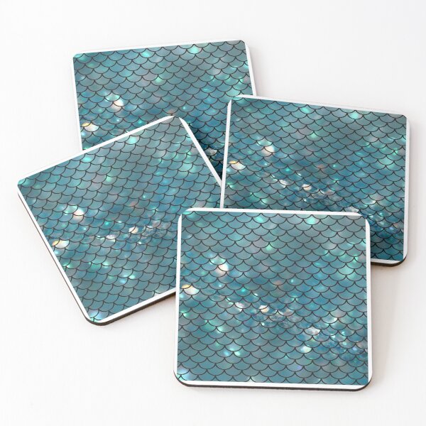 Item preview, glitter mermaid scales  designed and sold by TopDesignArt.