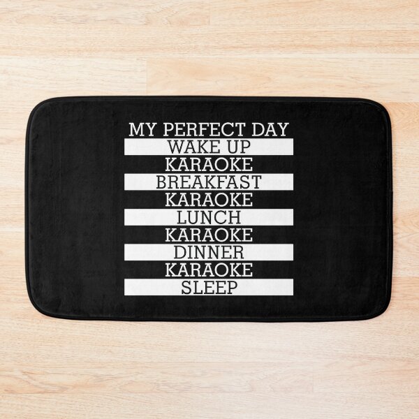 Item preview, My Perfect Day: Karaoke designed and sold by orlumbuspirate.