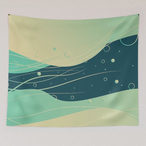 Item preview, Water wave and bubbles designed and sold by Dorvidesign Shop.