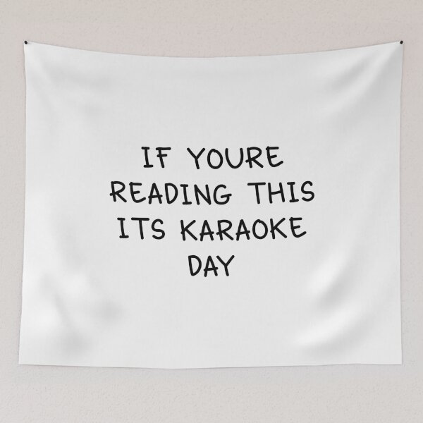 Item preview, Karaoke Day. designed and sold by orlumbuspirate.