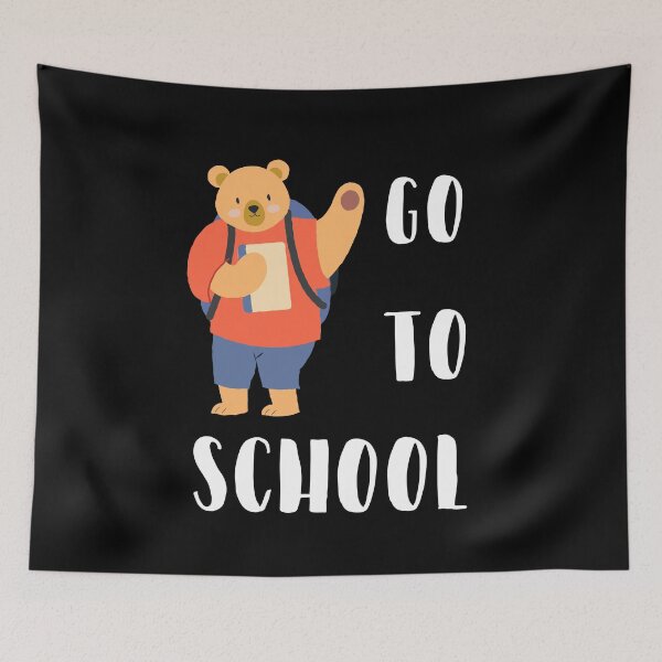 Item preview, BEAR GO TO SHCOOL designed and sold by ussamal3.