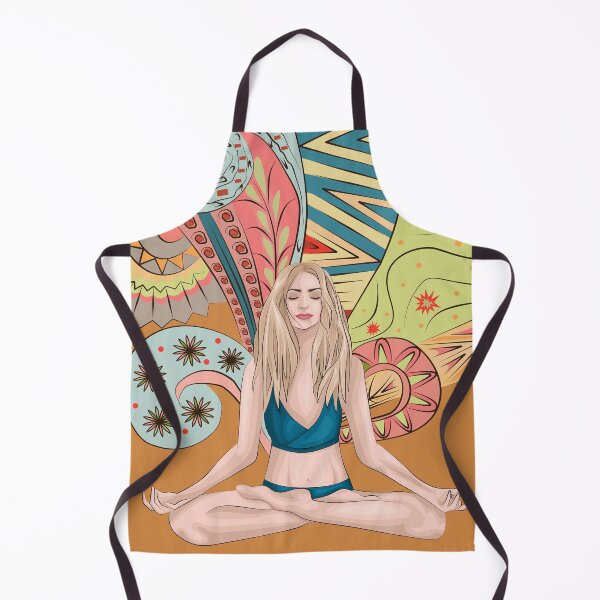 Item preview, yoga girl designed and sold by AvotArt.