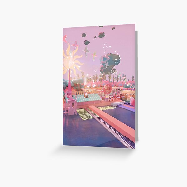 OF ROBBERS, KITES AND PAPER GARDENS II Greeting Card
