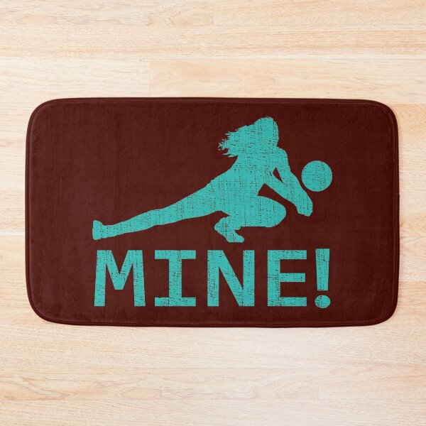 Item preview, Fun Distressed Style Mine! Volleyball Player  designed and sold by webdango.