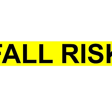 Artwork thumbnail, Fall Risk by DongDesigns
