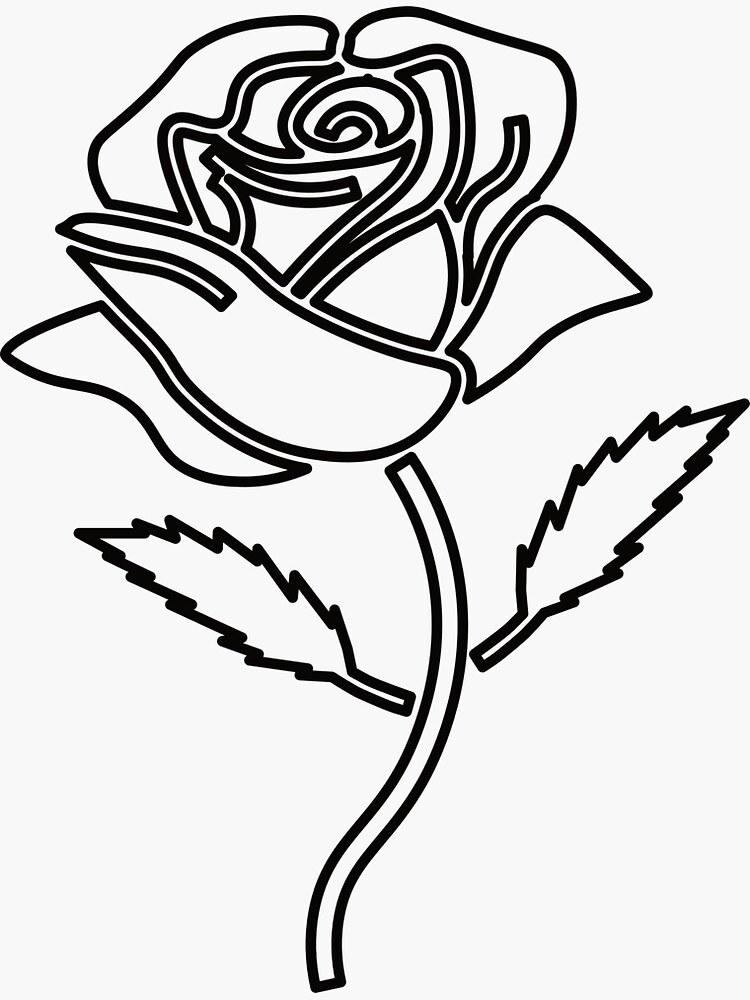 Flower Rose Plant Coloring Book Zentangle Style Doodle Colouring Page For  Kids Or Adult Vector Illustration Modern Stock Illustration - Download  Image Now - iStock